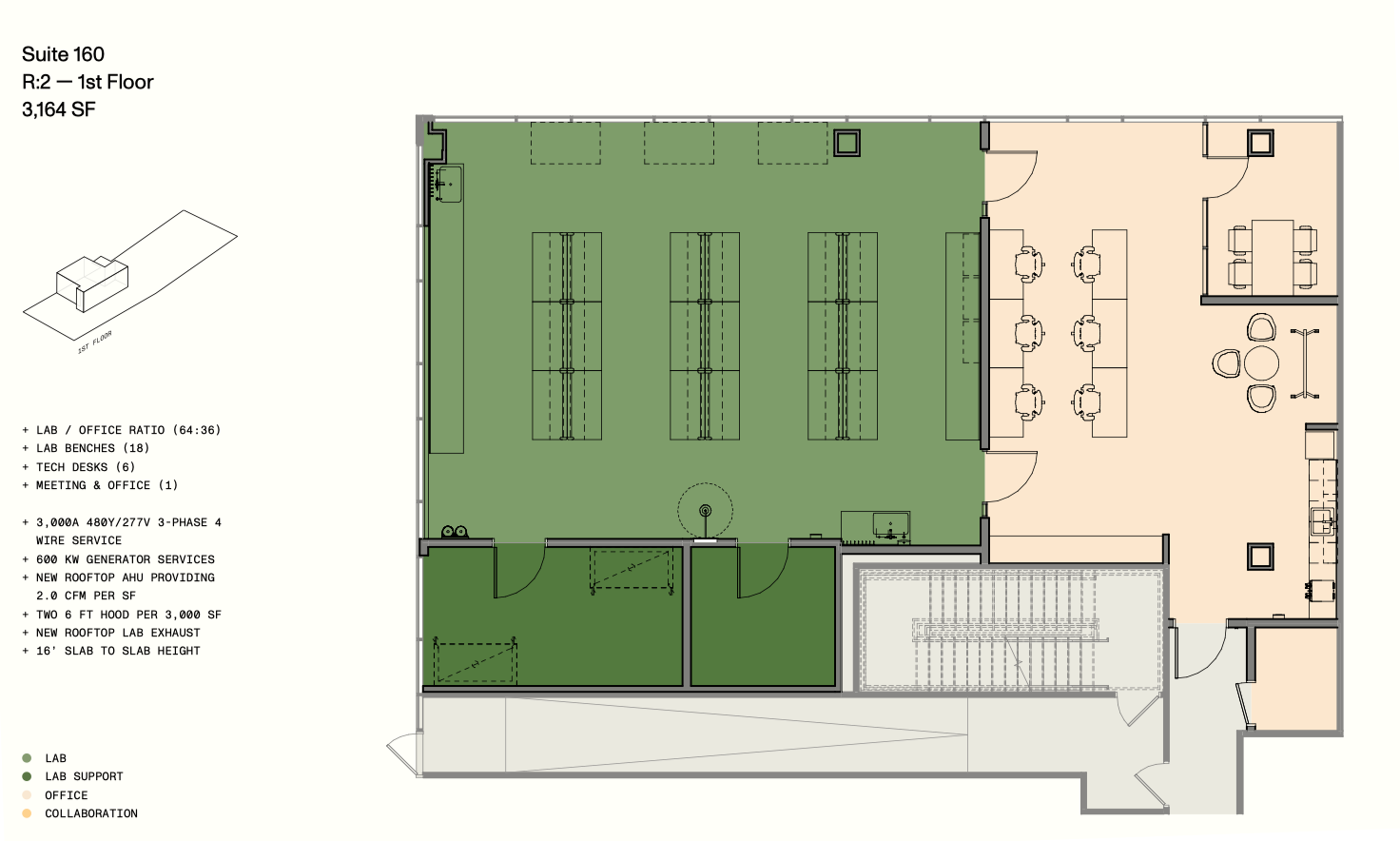 6401 Hollis St, Emeryville, CA à louer Plan d’étage– Image 1 sur 3