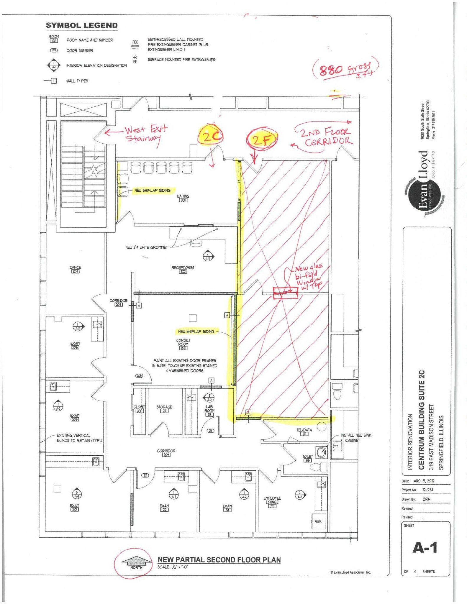 319 E Madison St, Springfield, IL à louer Plan d’étage– Image 1 sur 1