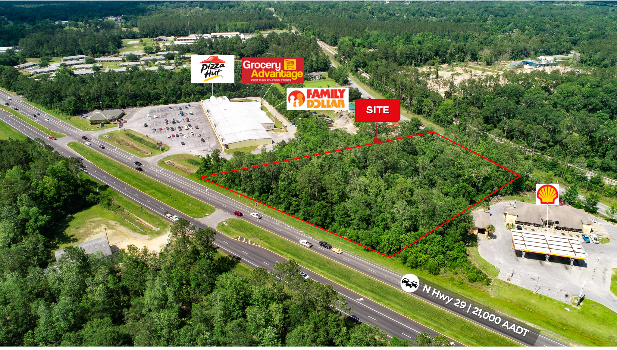 700 Blk Hwy 29, Cantonment, FL à vendre Photo de l’immeuble– Image 1 sur 6
