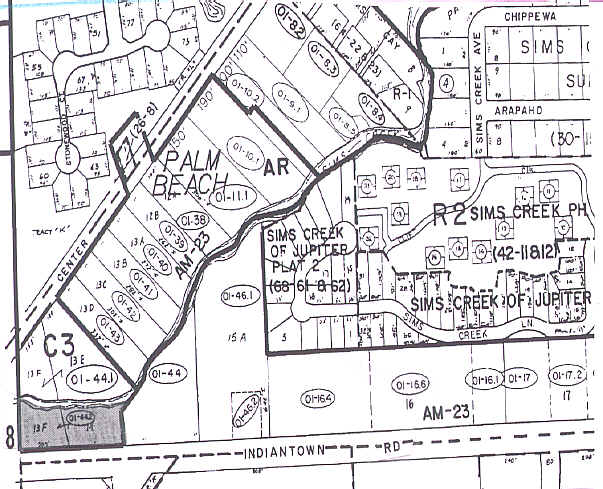 1851 W Indiantown Rd, Jupiter, FL à louer - Plan cadastral – Image 2 sur 12