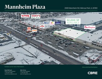 Plus de détails pour 2033-2099 N Mannheim Rd, Melrose Park, IL - Local commercial à louer