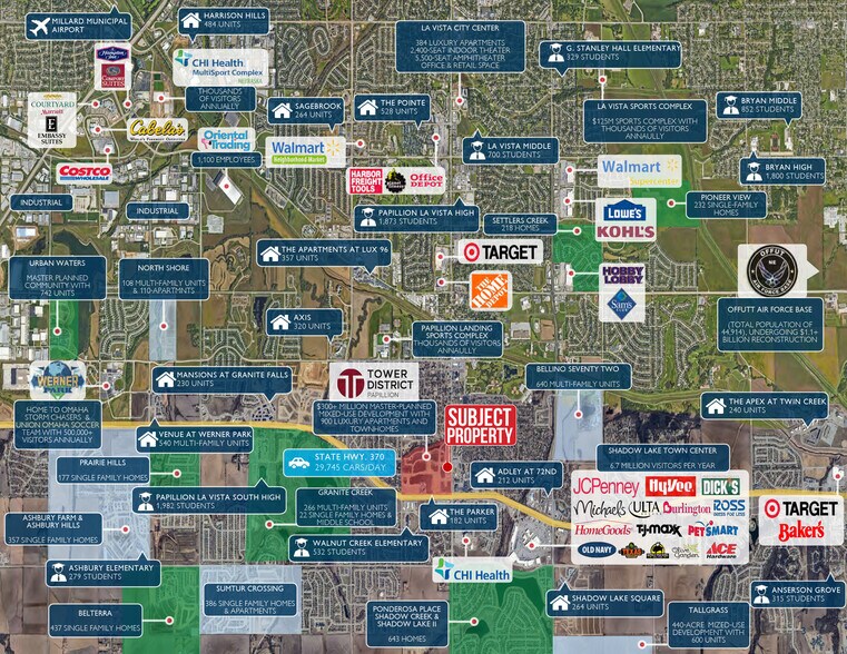 117 W Cedardale Rd, Papillion, NE à vendre - Photo de l’immeuble – Image 2 sur 6