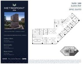4600 S Ulster St, Denver, CO à louer Plan d’étage– Image 1 sur 5