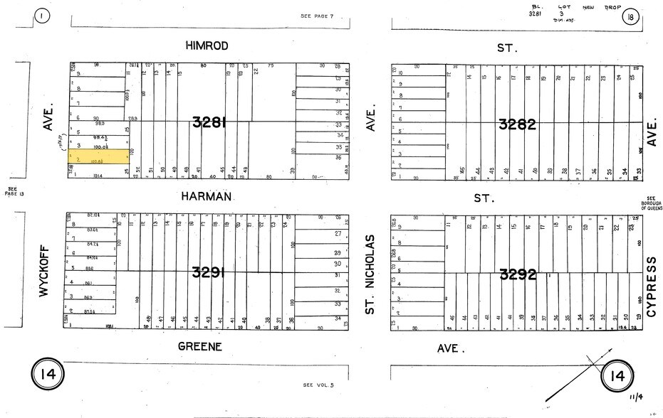 195 Wyckoff Ave, Brooklyn, NY à louer - Plan cadastral – Image 3 sur 8
