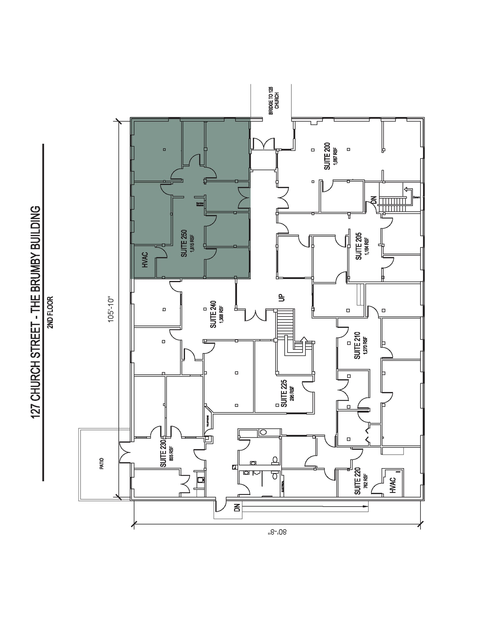 113 Church St, Marietta, GA à louer Plan d’étage– Image 1 sur 1