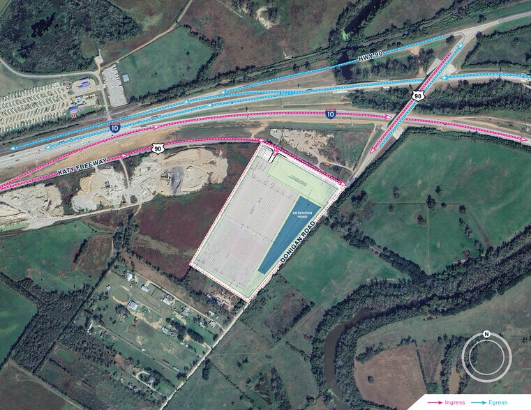 Terrain dans Brookshire, TX à louer - Photo de l’immeuble – Image 2 sur 5