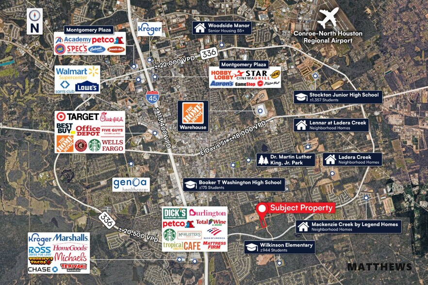 2000 Ed Kharbat Dr, Conroe, TX à vendre - Photo de l’immeuble – Image 3 sur 3