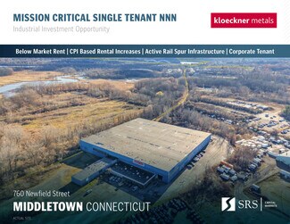 Plus de détails pour 760 Newfield St, Middletown, CT - Industriel/Logistique à vendre