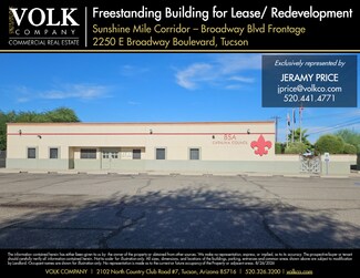 Plus de détails pour 2250 E Broadway Blvd, Tucson, AZ - Bureau à louer
