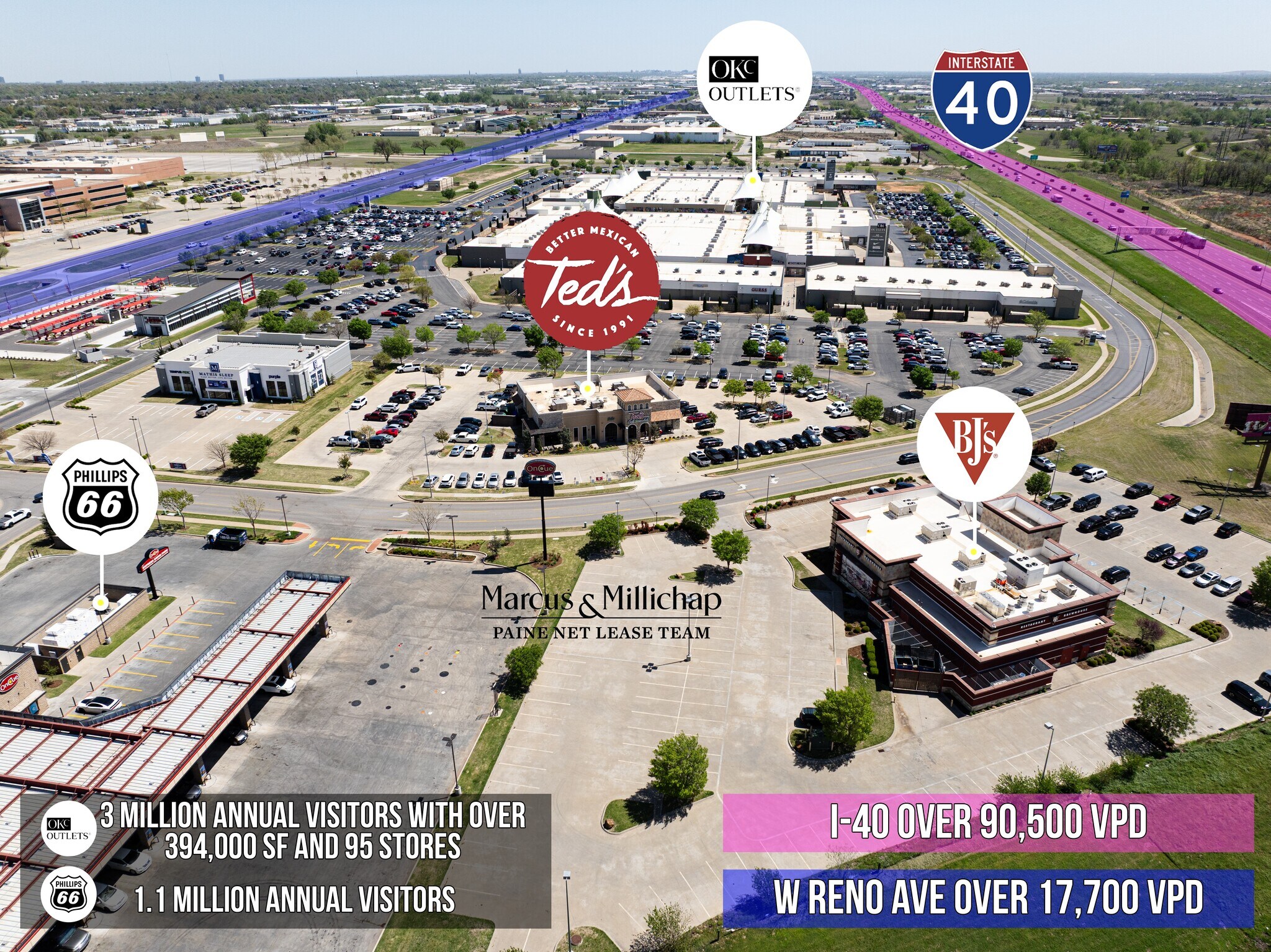 300 Outlet Shoppes Dr, Oklahoma City, OK à vendre Photo de l’immeuble– Image 1 sur 4