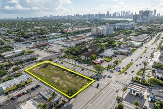 NE 164th St & NE 19th Ave, North Miami Beach, FL - VUE AÉRIENNE  vue de carte - Image1