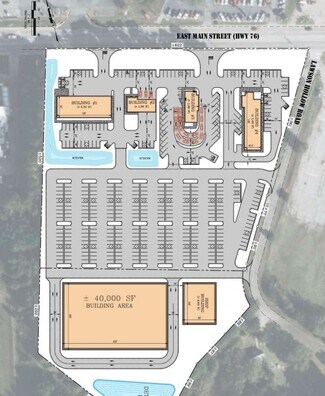 Plus de détails pour 0 E Main St, Laurens, SC - Local commercial à louer