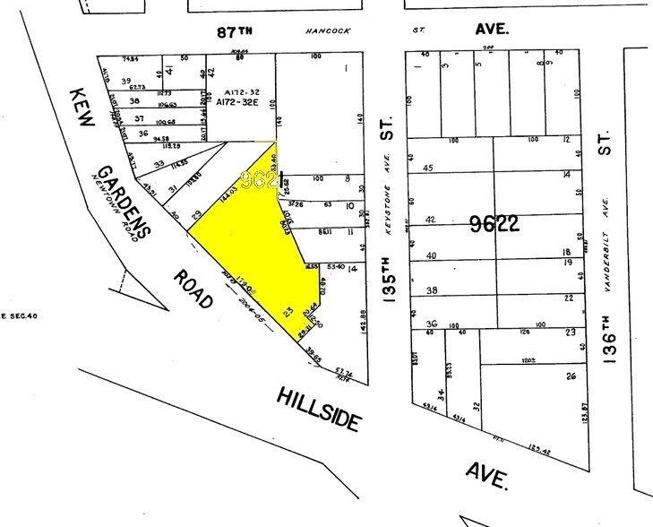 13411 Hillside Ave, Jamaica, NY à vendre - Plan cadastral – Image 2 sur 2