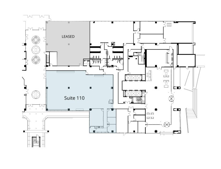1400 Crystal Dr, Arlington, VA à louer Plan d’étage– Image 1 sur 1