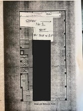 306 W 38th St, New York, NY à louer Plan d’étage– Image 1 sur 5