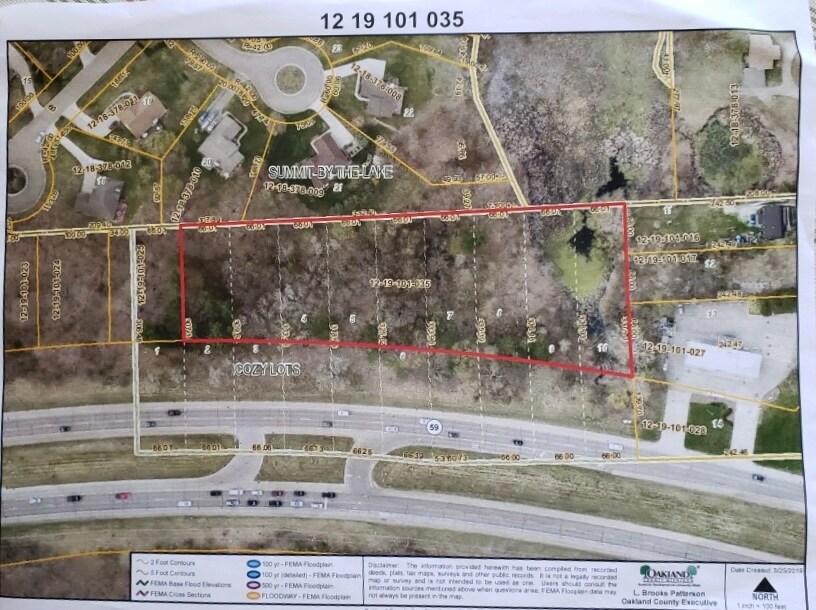 Highland Rd, White Lake Township, MI à vendre Plan cadastral– Image 1 sur 5