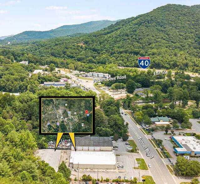1380 Tunnel Rd, Asheville, NC à louer - Photo de l’immeuble – Image 3 sur 12