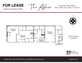 400 N Allen Dr, Allen, TX à louer Plan d’étage– Image 1 sur 1