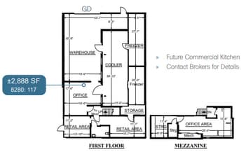 8280 Clairemont Mesa Blvd, San Diego, CA à louer Plan d’étage– Image 1 sur 1