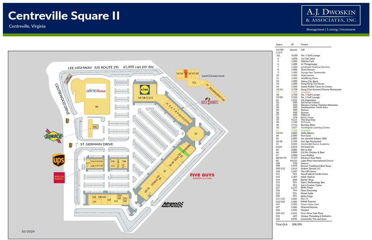 5930-6049 Centreville Crest Ln, Centreville, VA à louer Plan de site– Image 1 sur 1