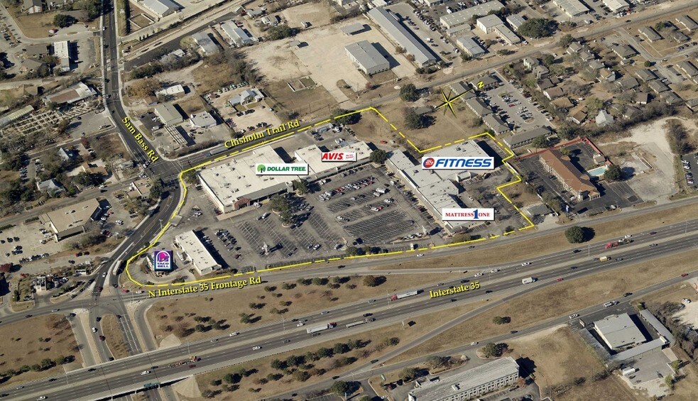 1100-1208 N IH-35, Round Rock, TX à louer - Aérien – Image 2 sur 9