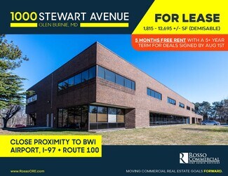 Plus de détails pour 1000 Stewart Ave, Glen Burnie, MD - Bureau à louer