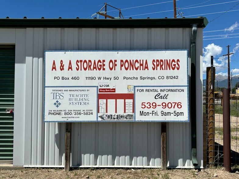 11190 US Highway 50, Poncha Springs, CO à vendre - Photo principale – Image 1 sur 1