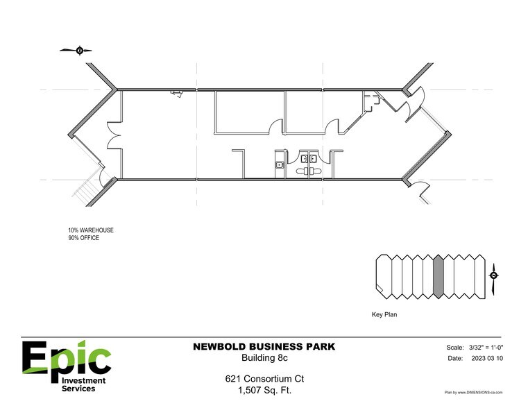 150-241 Consortium Crt, London, ON à louer - Plan de site – Image 2 sur 2