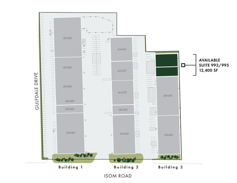 981-995 Isom Rd, San Antonio, TX à louer - Photo de l’immeuble – Image 3 sur 3