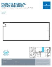 4500 E Sam Houston Pky S, Pasadena, TX à louer Plan d’étage– Image 1 sur 1
