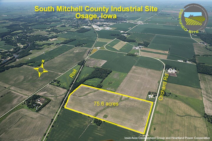 0 Orchard Rd, Osage, IA à vendre Aérien– Image 1 sur 3
