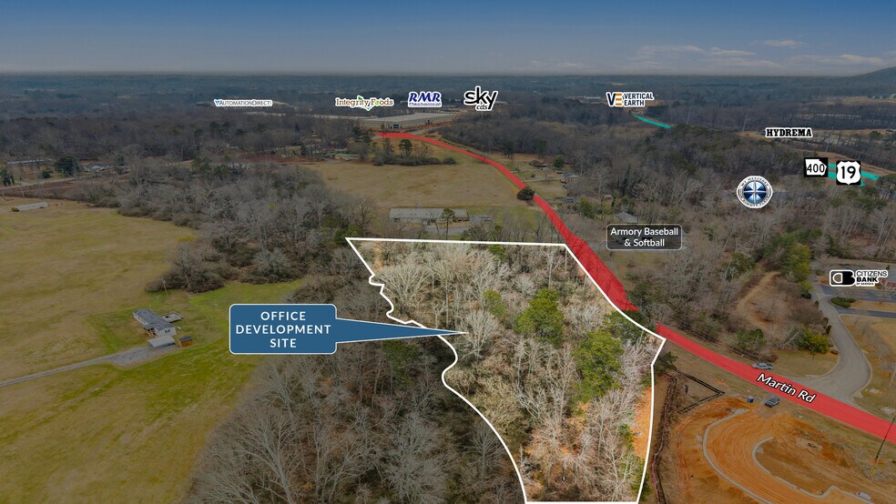 3970 Martin Rd, Cumming, GA à vendre - Photo de l’immeuble – Image 2 sur 4