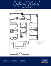 4401 Coit Rd, Frisco, TX à louer Plan d’étage– Image 1 sur 1