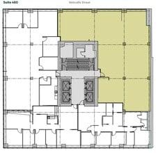 2055 Rue Peel, Montréal, QC à louer Plan d’étage– Image 1 sur 1