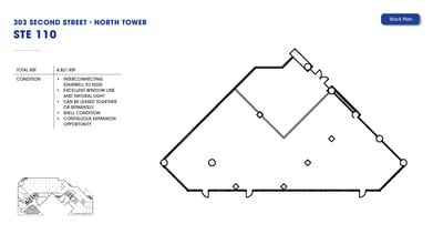 303 2nd St, San Francisco, CA à louer Plan d’étage– Image 1 sur 1