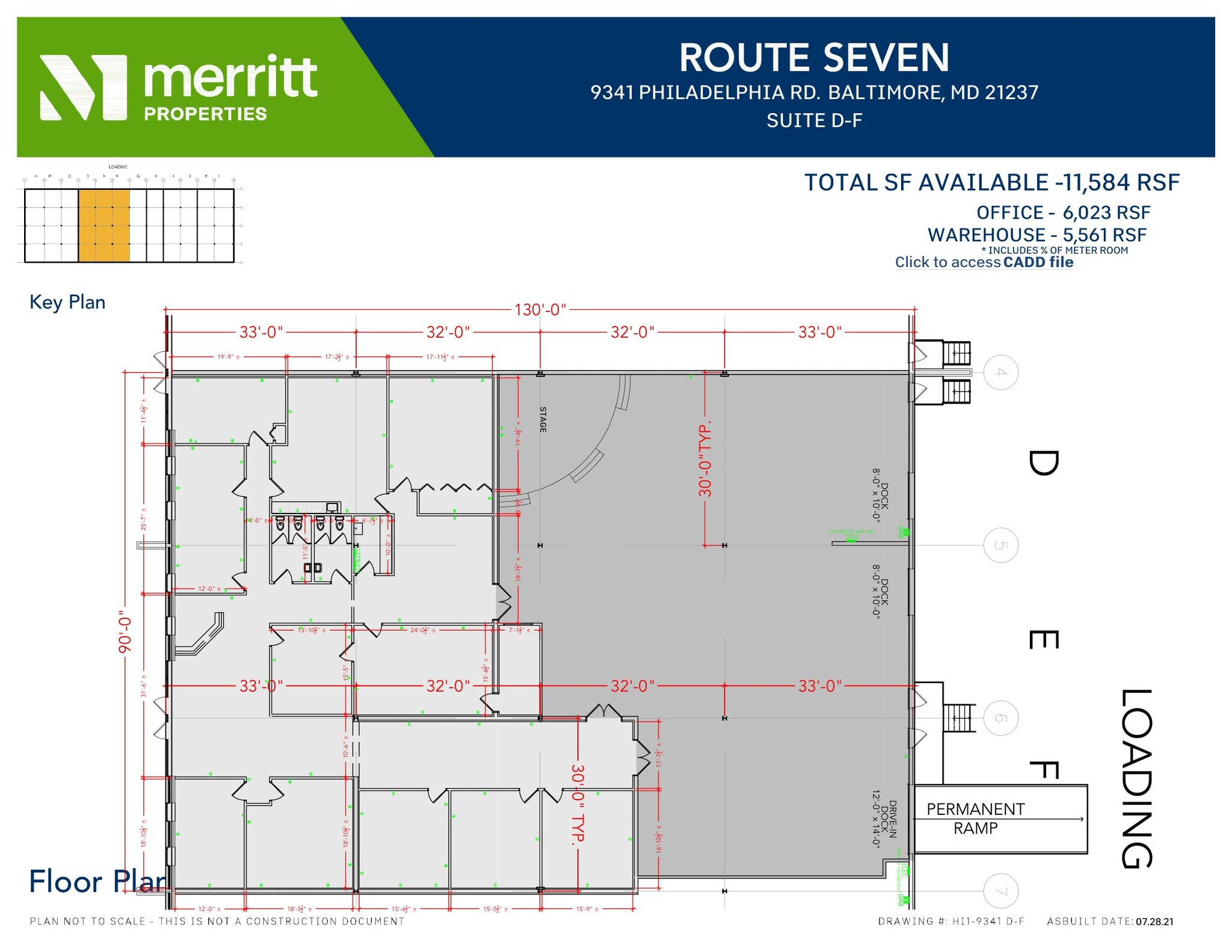 9321 Philadelphia Rd, Rosedale, MD à louer Plan d’étage– Image 1 sur 1
