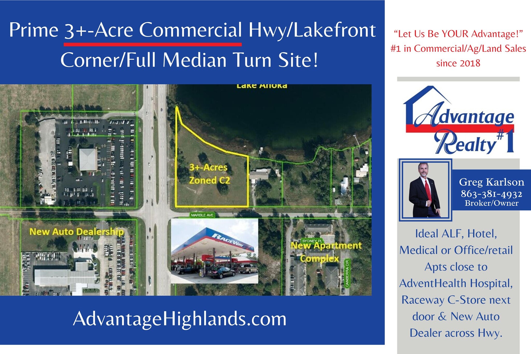 1026 Marble Ave, Avon Park, FL à vendre Photo de l’immeuble– Image 1 sur 6