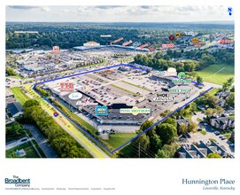 1820-1850 S Hurstbourne Ln, Louisville, KY - VUE AÉRIENNE  vue de carte - Image1