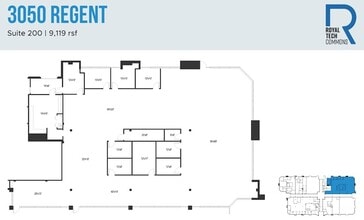 8333 Ridgepoint Dr, Irving, TX à louer Plan d’étage– Image 1 sur 1