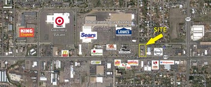 10395 W Colfax Ave, Lakewood, CO - VUE AÉRIENNE  vue de carte