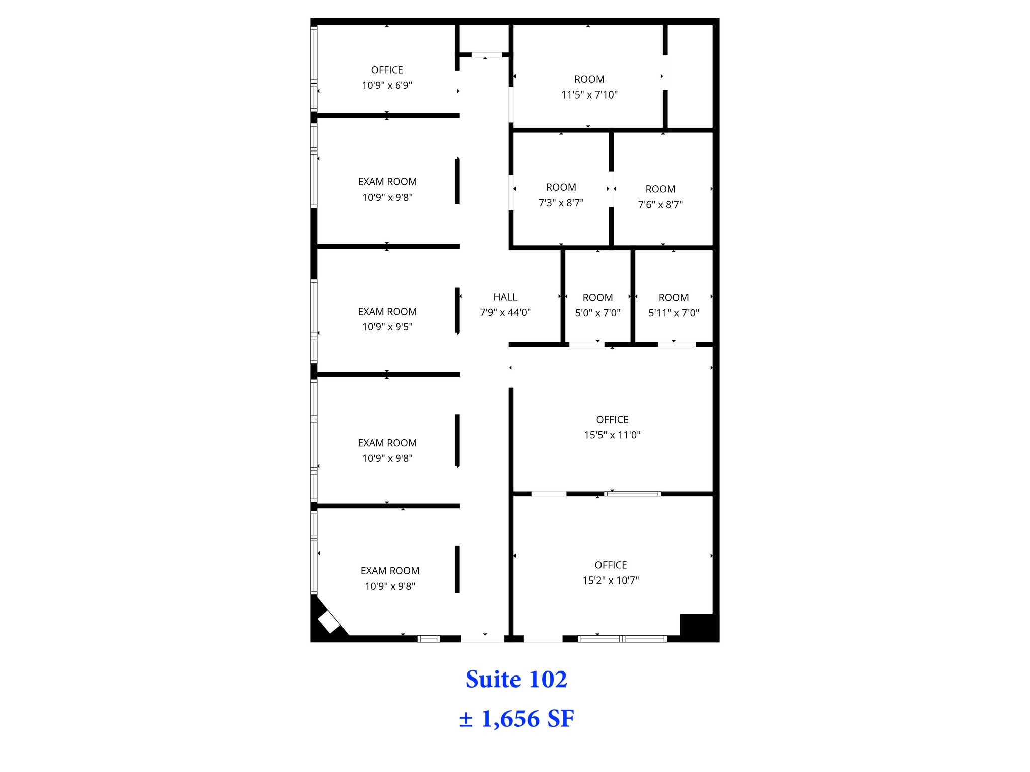 2501 Palmer Hwy, Texas City, TX à louer Plan d’étage– Image 1 sur 1