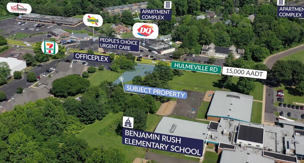 3534 Hulmeville Rd, Bensalem, PA à vendre - Photo de l’immeuble – Image 2 sur 10