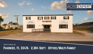 Plus de détails pour 2911 E Main St, Pahokee, FL - Bureau à vendre