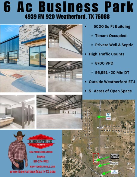 4939 Fm 920, Weatherford, TX à vendre - Photo de l’immeuble – Image 1 sur 4