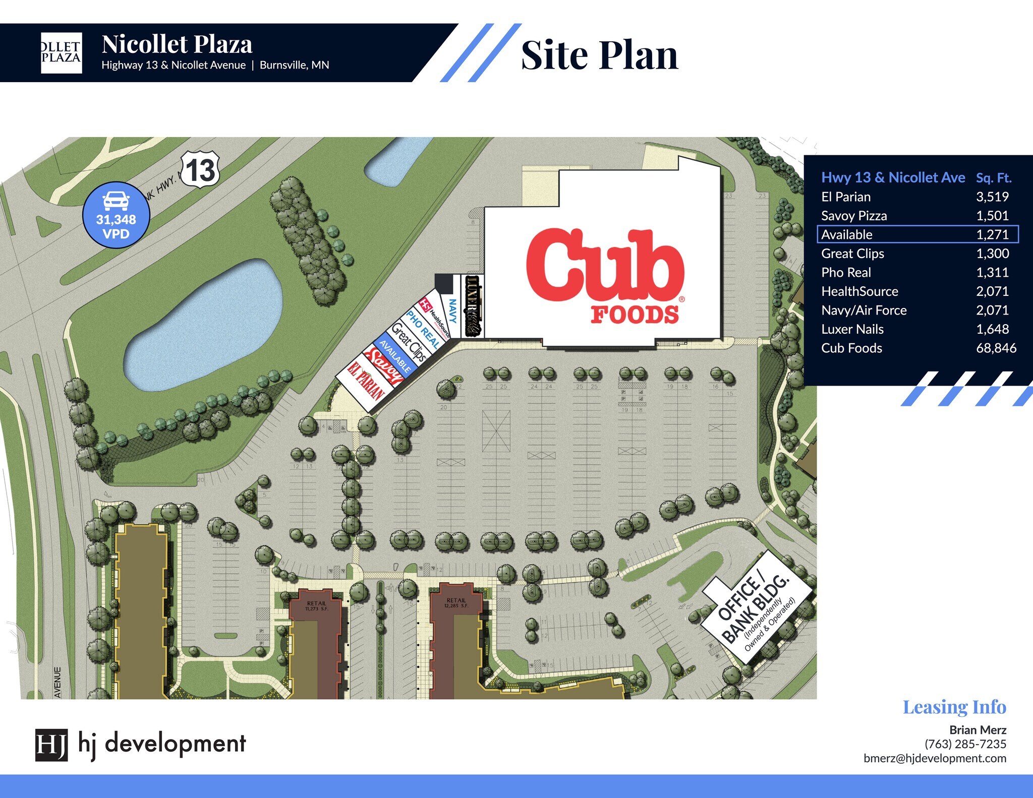 250-300 Travelers Trl E, Burnsville, MN à louer Plan de site– Image 1 sur 3