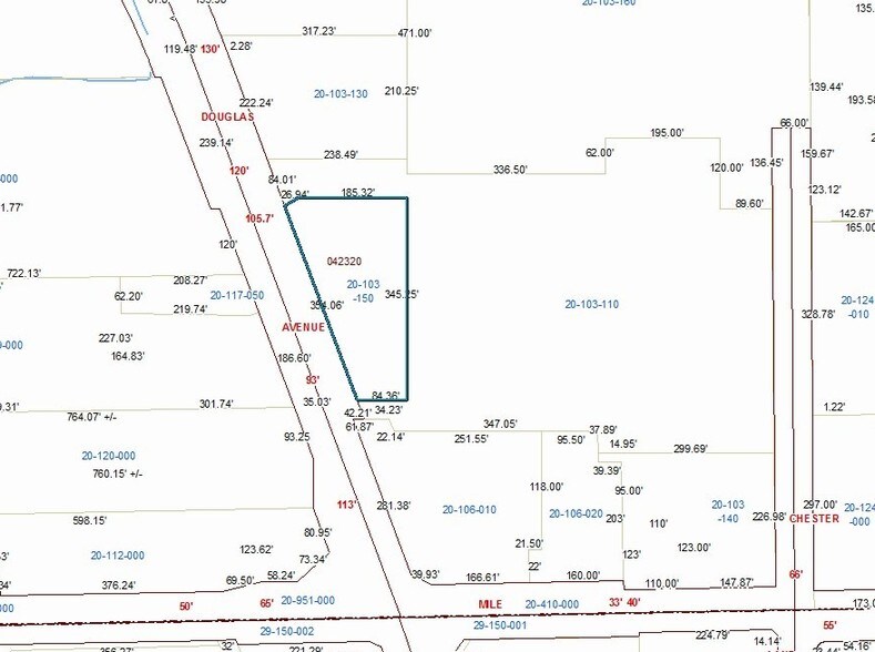 5055 Douglas Ave, Racine, WI à louer - Plan cadastral – Image 2 sur 4