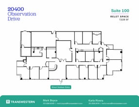 20400 Observation Dr, Germantown, MD à louer Plan d’étage– Image 1 sur 1