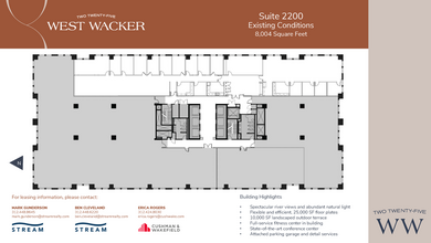 225 W Wacker Dr, Chicago, IL à louer Plan d’étage– Image 2 sur 2