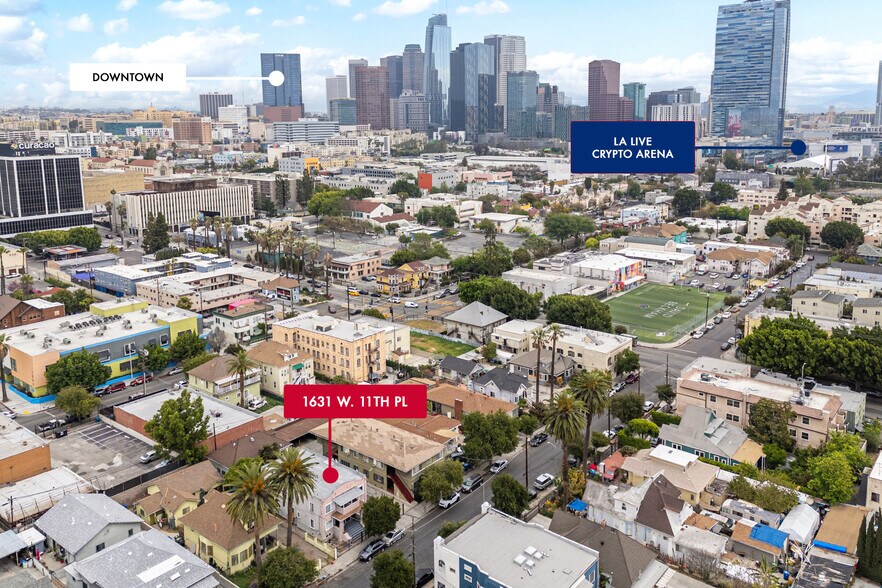 1631 W 11th Pl, Los Angeles, CA à vendre - Photo de l’immeuble – Image 2 sur 6