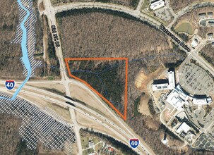 Old NC Hwy 86, Hillsborough, NC - Vue aérienne  vue de carte - Image1